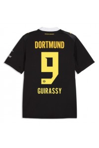 Borussia Dortmund Serhou Guirassy #9 Jalkapallovaatteet Vieraspaita 2026-27 Lyhythihainen